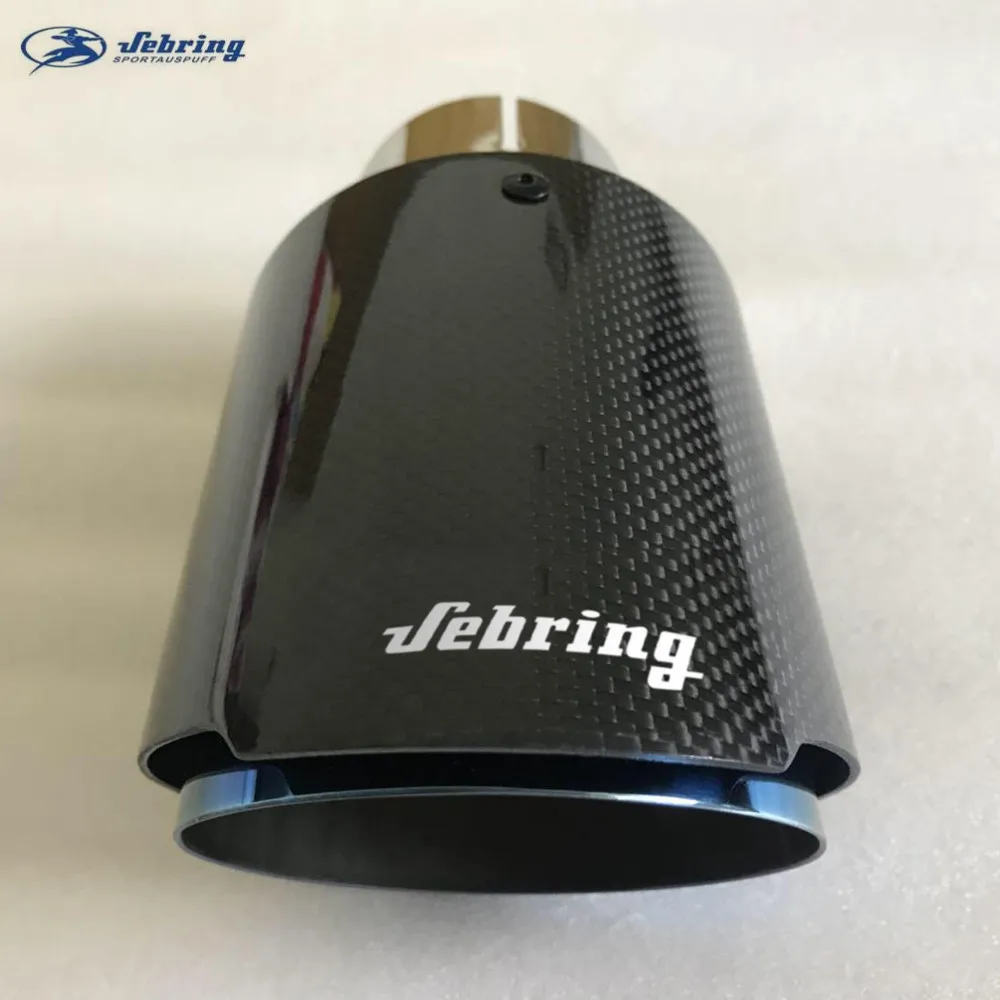 sebring The New Stainless steel carbon fiber car tail throat exhaust pipe modified blue muffler bright tail pipe cover tips
sebring The New Stainless steel carbon fiber car tail throat exhaust pipe modified blue muffler bright tail pipe cover tips