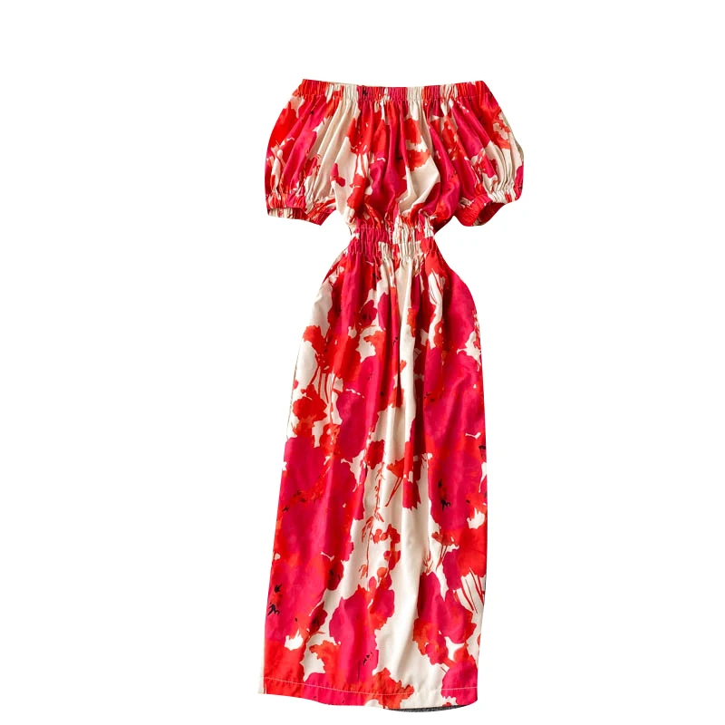 Guilantu Summer Backless Bohemian Beach Dress Women Slash Neck Short Sleeve Off The Shoulder Sexy Club Party Long Dresses Female 
Guilantu Summer Backless Bohemian Beach Dress Women Slash Neck Short Sleeve Off The Shoulder Sexy Club Party Long Dresses Female