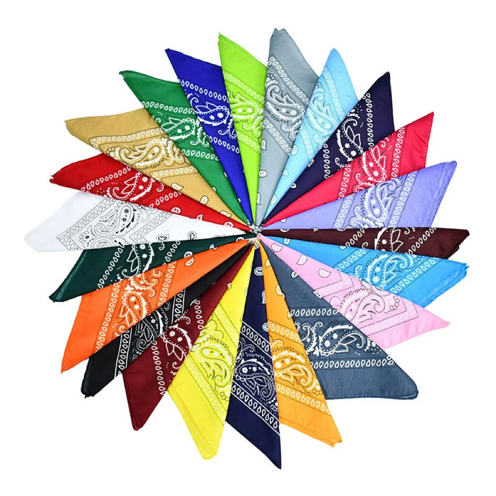 Hip Hop Square Paisley Bandana Men Women Fashion Outdoor Ride Mask Headbands Hair Band Wrist Wraps Hair Scarves Hair Accessories
Hip Hop Square Paisley Bandana Men Women Fashion Outdoor Ride Mask Headbands Hair Band Wrist Wraps Hair Scarves Hair Accessories