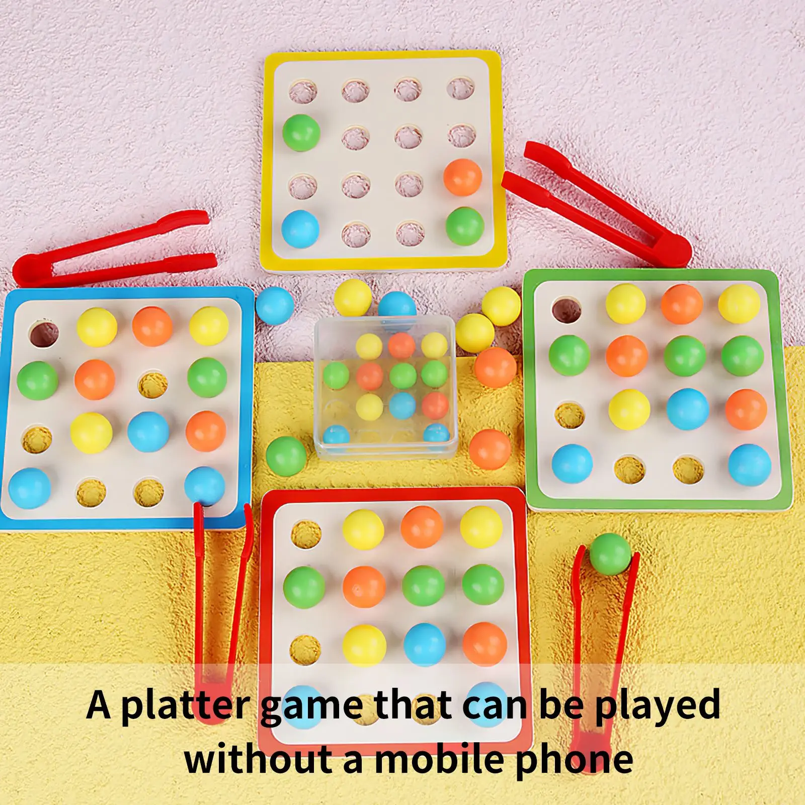 Clip Beads Toy Educational Colorful Interesting Wooden Beads Brain Training Math Game Montessori Parent-Child Interactive Toy
Clip Beads Toy Educational Colorful Interesting Wooden Beads Brain Training Math Game Montessori Parent-Child Interactive Toy