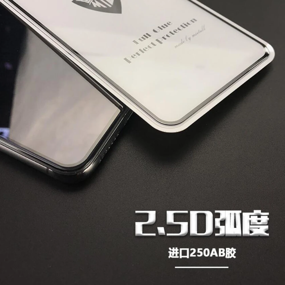 Для Asus Zenfone MAX PRO (M1) ZB601KL стекло 2.5D закаленное защитное 9H полное клеевое покрытие