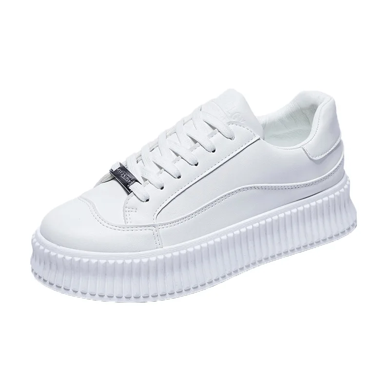 Women Shoes Fashion Casual Flats Shoes For Women PU Leather Women Sneakers Platform 2021 SpringComfortable Off white shoes
Women Shoes Fashion Casual Flats Shoes For Women PU Leather Women Sneakers Platform 2021 SpringComfortable Off white shoes