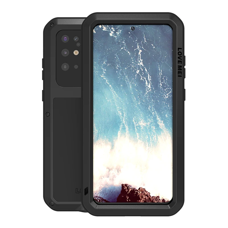 Aluminum Metal Armor Case For Samsung Galaxy S20 Plus Waterproof Shockproof Dirt Dust Proof Heavy Duty 360 Full Protection Cover
Aluminum Metal Armor Case For Samsung Galaxy S20 Plus Waterproof Shockproof Dirt Dust Proof Heavy Duty 360 Full Protection Cover
