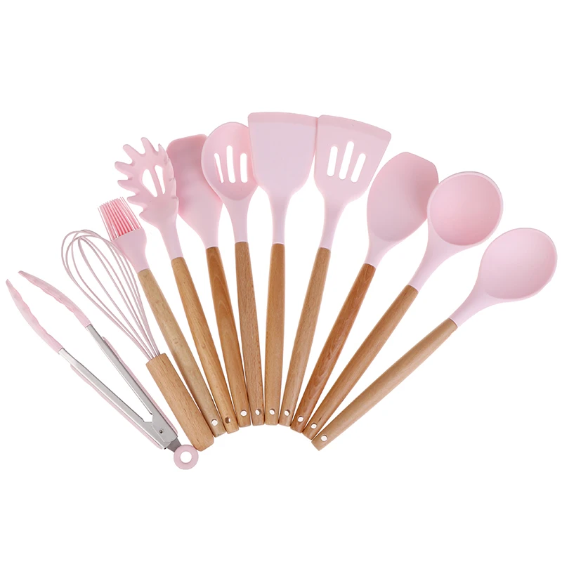 New Wooden Silicone Kitchen Utensil Nonstick Utensils Cooking Tool Spoon Soup Ladle Turner Spatula Tong Cookware Baking Gadget
New Wooden Silicone Kitchen Utensil Nonstick Utensils Cooking Tool Spoon Soup Ladle Turner Spatula Tong Cookware Baking Gadget