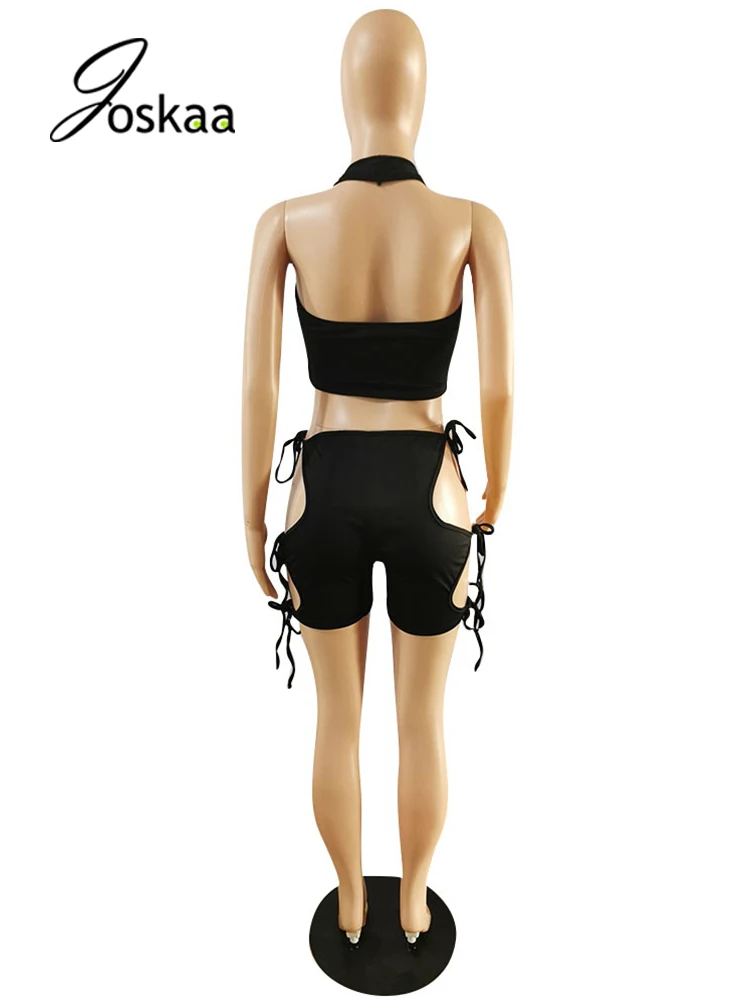 Joskaa Two Pieces Set Summer Women Crop Tank Top Bandage Hollow Out Line Up Matching Sets Workout Stretchy Outfits 2021 Outwear
Joskaa Two Pieces Set Summer Women Crop Tank Top Bandage Hollow Out Line Up Matching Sets Workout Stretchy Outfits 2021 Outwear