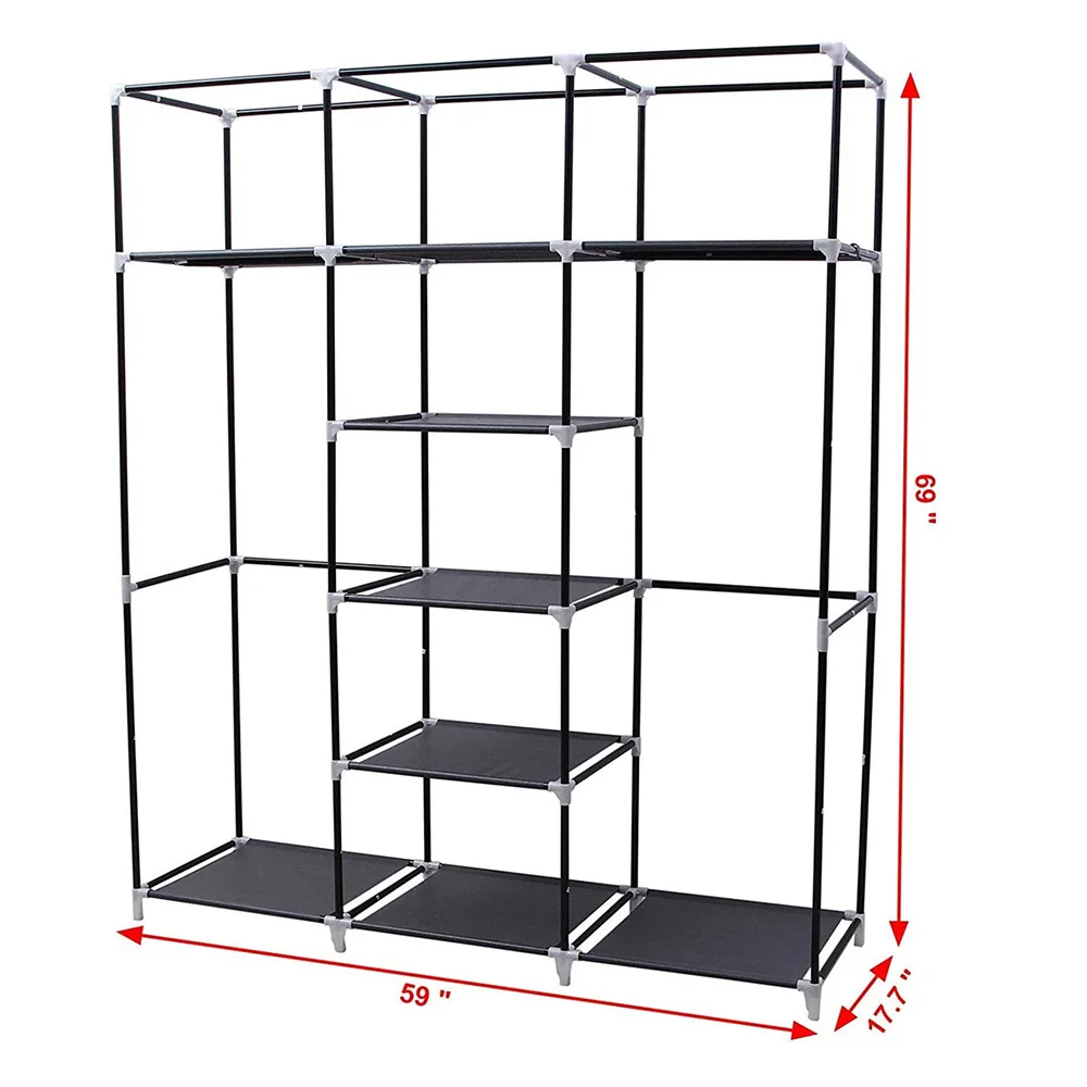 Thicken Bedroom Cloth Wardrobes Non-woven Wardrobe Folding Cupboard Clothing Storage Cabinet Dustproof Closet Bedroom Furniture
Thicken Bedroom Cloth Wardrobes Non-woven Wardrobe Folding Cupboard Clothing Storage Cabinet Dustproof Closet Bedroom Furniture