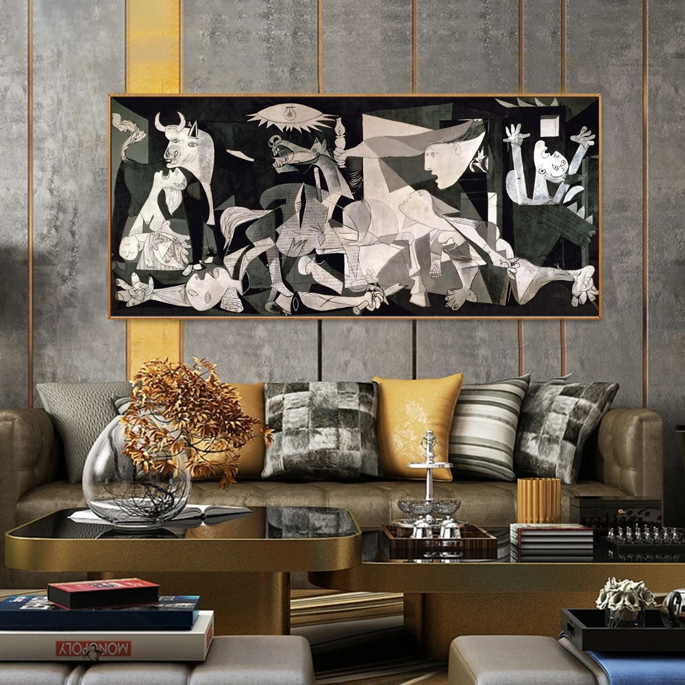 Famous Canvas Paintings Reproductions Print On Canvas Art Prints Artwork Guernica By Picasso Wall Pictures For Living Room Decor
Famous Canvas Paintings Reproductions Print On Canvas Art Prints Artwork Guernica By Picasso Wall Pictures For Living Room Decor