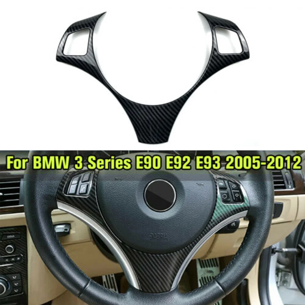 1pc Car Steering Wheel Decor Frame Cover Sticker Trim Auto Interior Decoration Accessories For BMW 3 Series E90 E92 E93
1pc Car Steering Wheel Decor Frame Cover Sticker Trim Auto Interior Decoration Accessories For BMW 3 Series E90 E92 E93