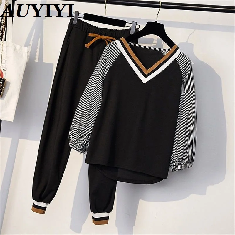 AUYIYI 2021 Женский комплект из двух предметов, весенний женский костюм + длинные брюки, повседневный женский спортивный костюм 5XL
AUYIYI 2021 Женский комплект из двух предметов, весенний женский костюм + длинные брюки, повседневный женский спортивный костюм 5XL