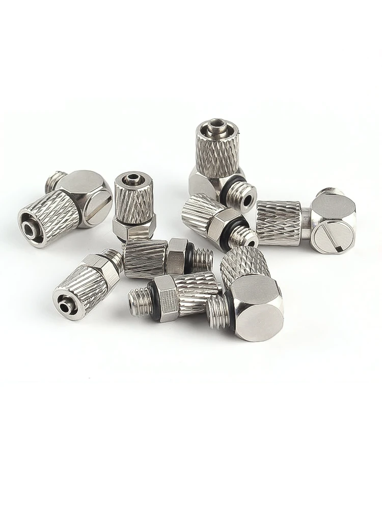 OD 4/6mm Hose Tube M5/M6 Male Thread Micro Pneumatic Fast Twist Fittings Elbow/Straight Through Quick Joint Coupler Connector
OD 4/6mm Hose Tube M5/M6 Male Thread Micro Pneumatic Fast Twist Fittings Elbow/Straight Through Quick Joint Coupler Connector