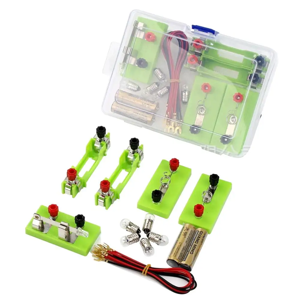 Набор оборудования для экспериментов, электрическая параллельная цепь, освещение, маленькая лампочка, физический эксперимент, игрушка для ...
Набор оборудования для экспериментов, электрическая параллельная цепь, освещение, маленькая лампочка, физический эксперимент, игрушка для ...