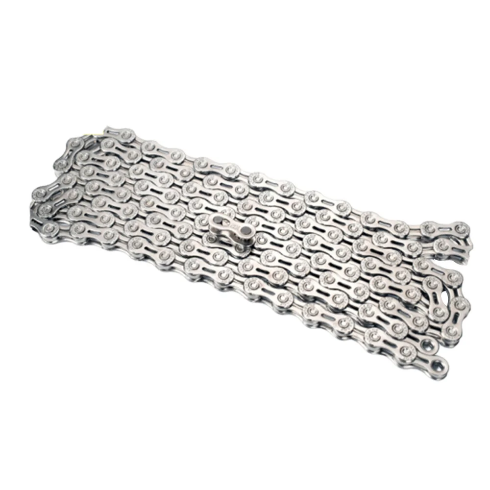 MTB Chain Bike Chain Hollow 116L Mountain Road Bike Chains Link Connector Mountain Bike Joints Buttons (Grey)
MTB Chain Bike Chain Hollow 116L Mountain Road Bike Chains Link Connector Mountain Bike Joints Buttons (Grey)