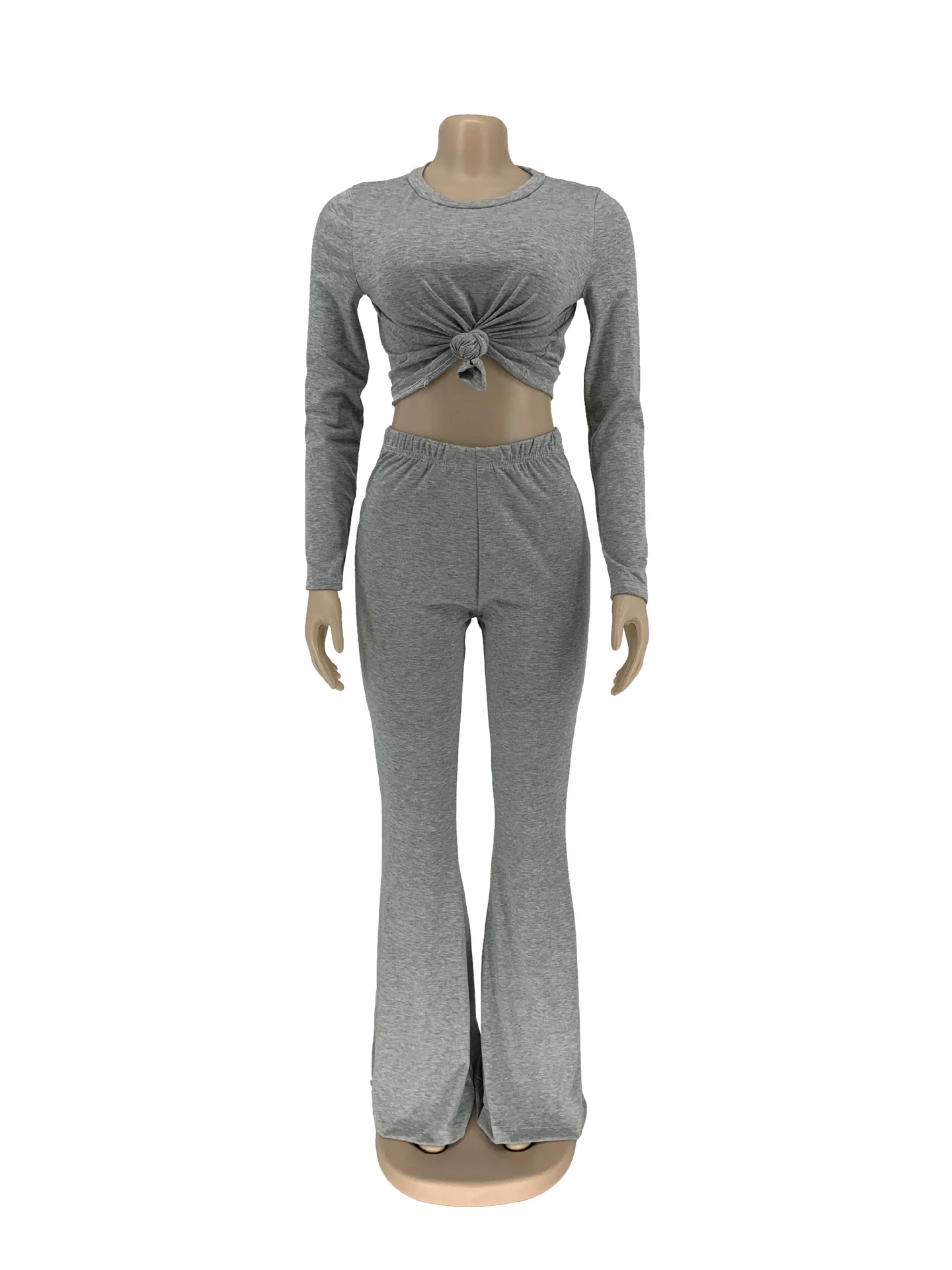 Cutubly Solid Women's Two Piece Set Casual Long Sleeve Tee Tops Wide Leg Flare Bell Bottoms Pants Tracksuit Matching Set Outfit
Cutubly Solid Women's Two Piece Set Casual Long Sleeve Tee Tops Wide Leg Flare Bell Bottoms Pants Tracksuit Matching Set Outfit