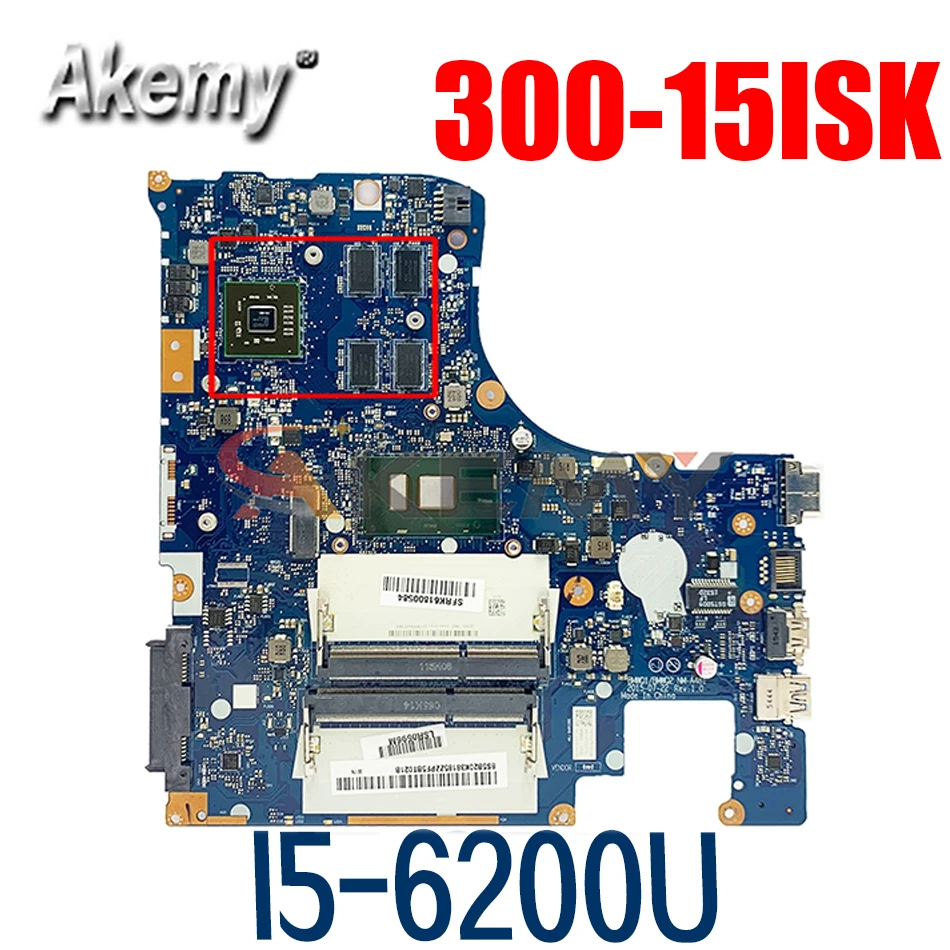Материнская плата для ноутбука Lenovo Ideapad 300-15ISK I5-6200U материнская плата 5B20K38221 NM-A481 SR2EY 216-0867030 DDR3
Материнская плата для ноутбука Lenovo Ideapad 300-15ISK I5-6200U материнская плата 5B20K38221 NM-A481 SR2EY 216-0867030 DDR3