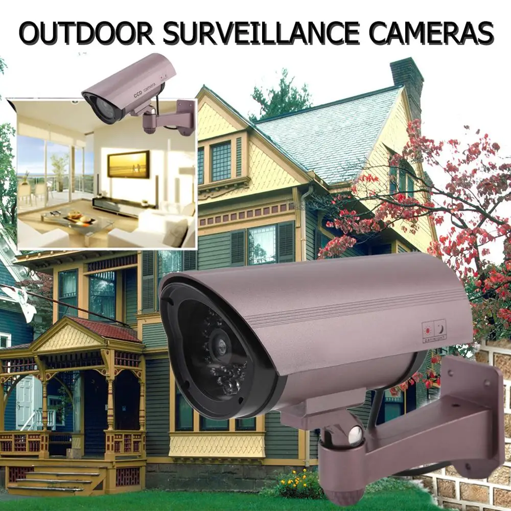 Dummy Camera Waterproof Home Security CCTV Surveillance Camera LED Flash Light Fake Camera Outdoor Durable LESHP
Dummy Camera Waterproof Home Security CCTV Surveillance Camera LED Flash Light Fake Camera Outdoor Durable LESHP