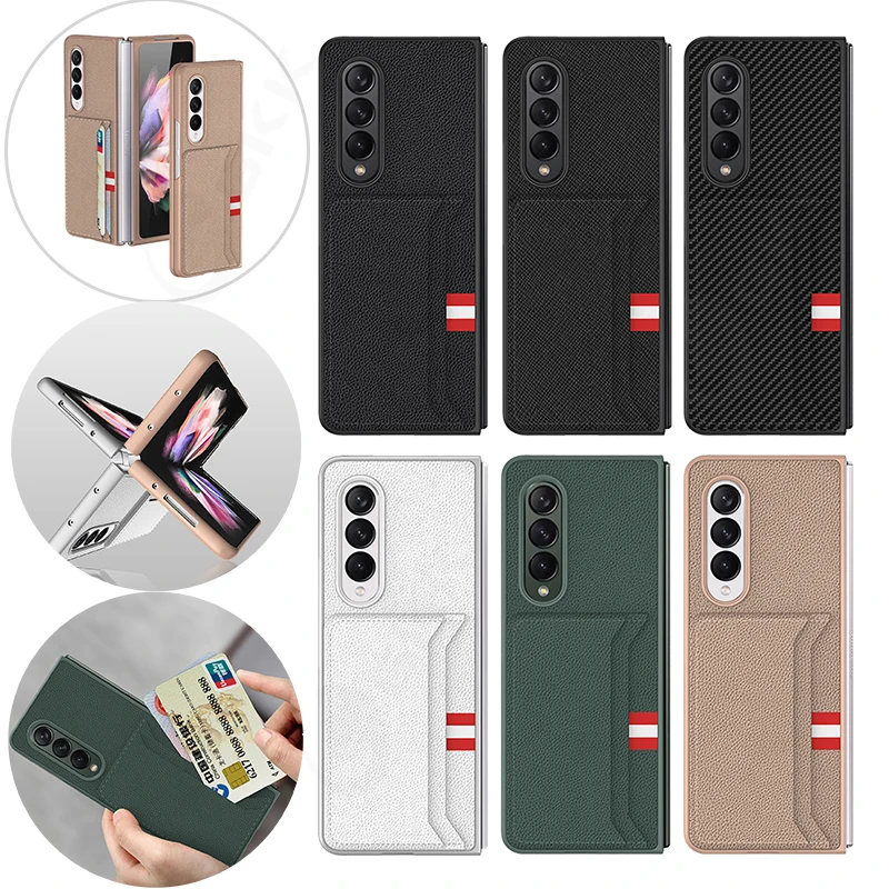 Luxury Leather Card Package Case For Samsung Galaxy Z Fold 3 5G Shockproof Protective Flip hard Cover For Samsung Z Fold 3 Case
Luxury Leather Card Package Case For Samsung Galaxy Z Fold 3 5G Shockproof Protective Flip hard Cover For Samsung Z Fold 3 Case