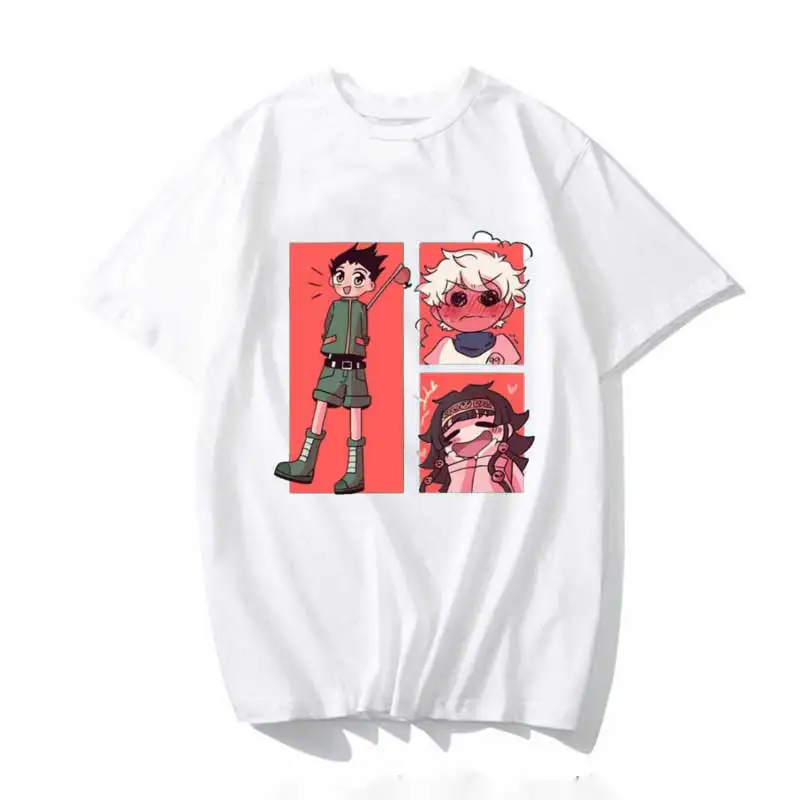 Hunter X Hunter T-Shirt T Shirt Men Kawaii Summer Tops Cartoon Karate Graphic Tees Fashion Tee Shirt Unisex Harajuku Shirt Male
Hunter X Hunter T-Shirt T Shirt Men Kawaii Summer Tops Cartoon Karate Graphic Tees Fashion Tee Shirt Unisex Harajuku Shirt Male
