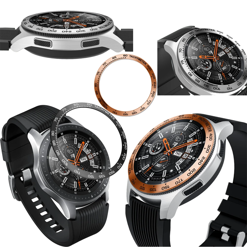 Чехол Gear S3 для Samsung Frontier Galaxy Watch 46 мм новое кольцо клейкая крышка против царапин
