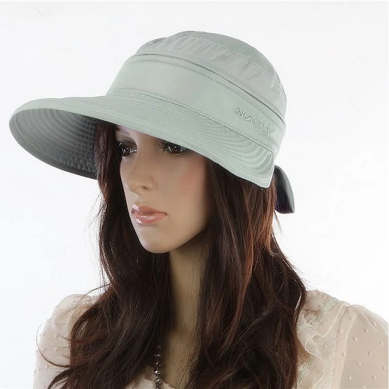 Summer Fashion Korean Style Bowknot Big Visor Cap Color Matching Beach Sun Hat AC889
Summer Fashion Korean Style Bowknot Big Visor Cap Color Matching Beach Sun Hat AC889