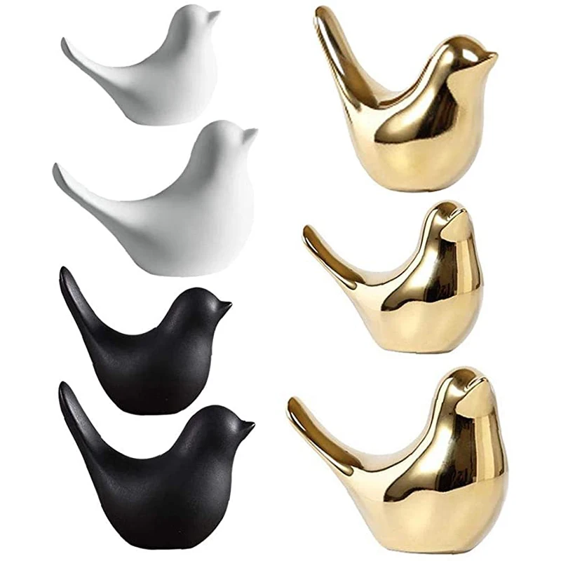 2pcs Mini Ceramic Golden Birds Home Decoration Desktop Ceramic Ornaments Garden Decor
2pcs Mini Ceramic Golden Birds Home Decoration Desktop Ceramic Ornaments Garden Decor