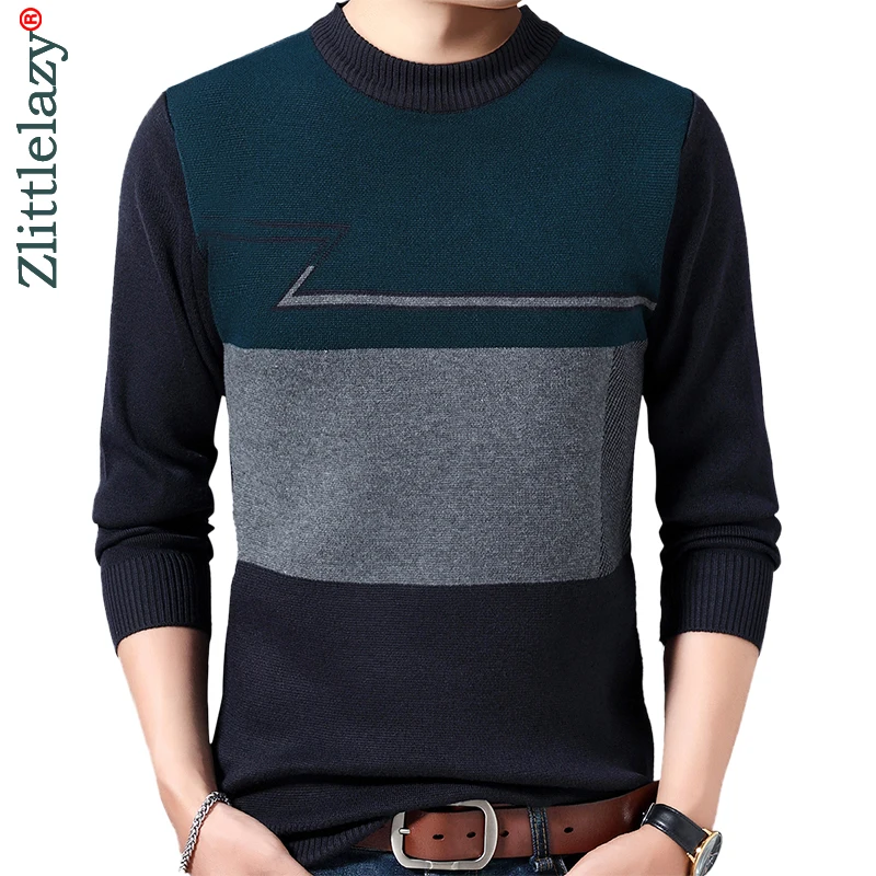 2022 Casual Thick Warm Winter Striped Knitted Pull Sweater Men Wear Jersey Dress Pullover Knit Mens Sweaters Male Fashions 02125
2022 Casual Thick Warm Winter Striped Knitted Pull Sweater Men Wear Jersey Dress Pullover Knit Mens Sweaters Male Fashions 02125