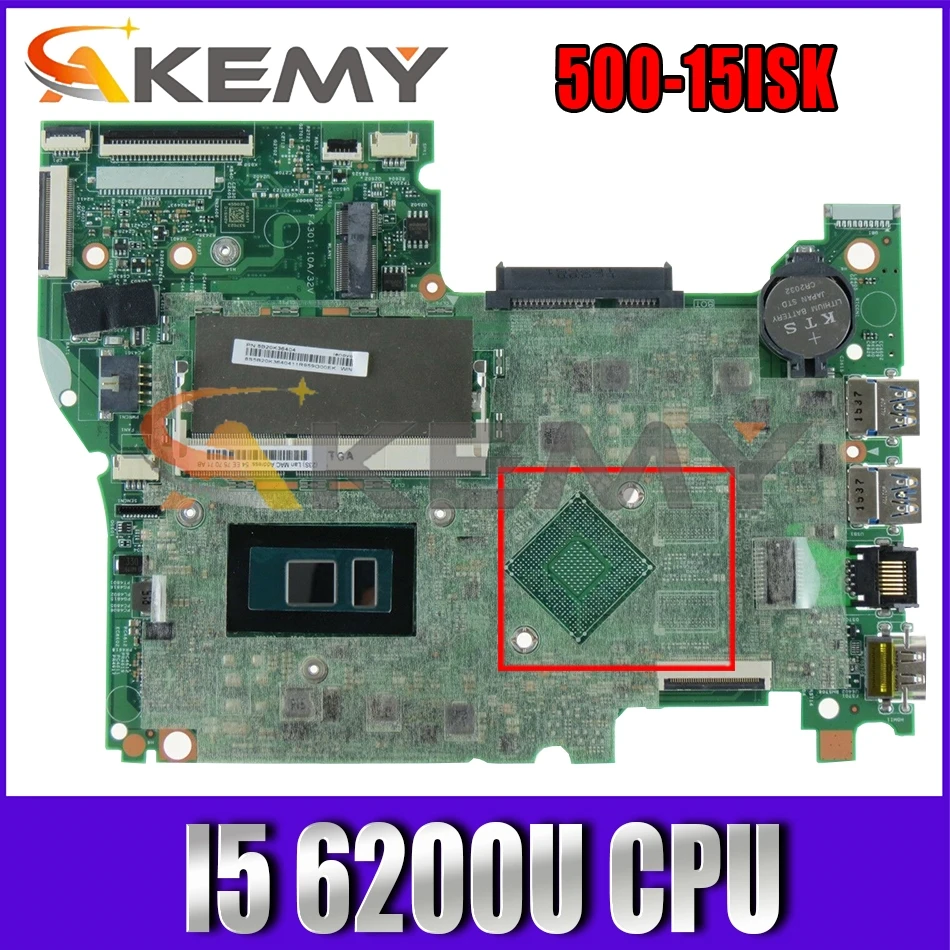 Akemy 14292-1 448.06701.0011 For Lenovo YOGA 500-15ISK FLEX3-1580 EDGE2-1580 Laptop Motherboard CPU I5 6200U DDR3 100% Test Work
Akemy 14292-1 448.06701.0011 For Lenovo YOGA 500-15ISK FLEX3-1580 EDGE2-1580 Laptop Motherboard CPU I5 6200U DDR3 100% Test Work