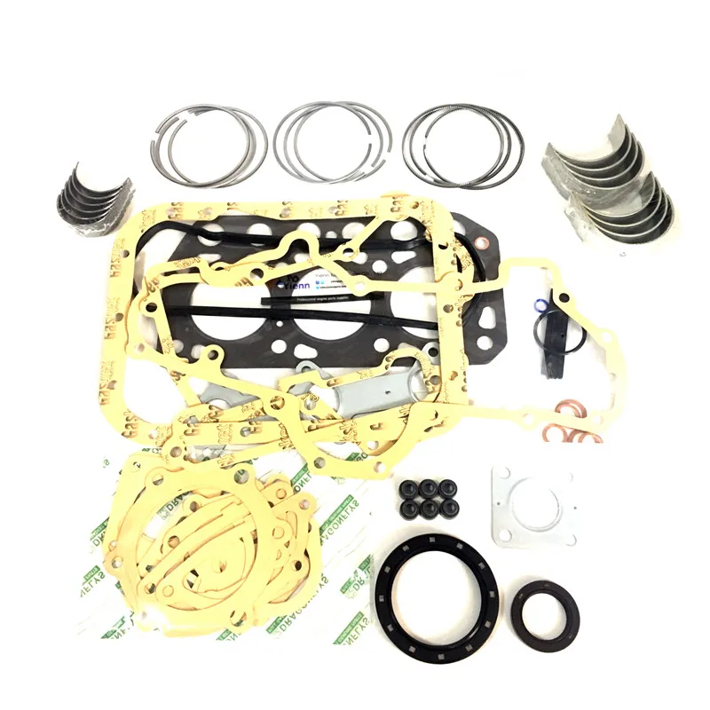 3T82B 3T82B-N Re-ring Kit With Full gasket kit piston ring set For Yanmar YM2020 YM2001 Tractors Engine Spare parts
3T82B 3T82B-N Re-ring Kit With Full gasket kit piston ring set For Yanmar YM2020 YM2001 Tractors Engine Spare parts
