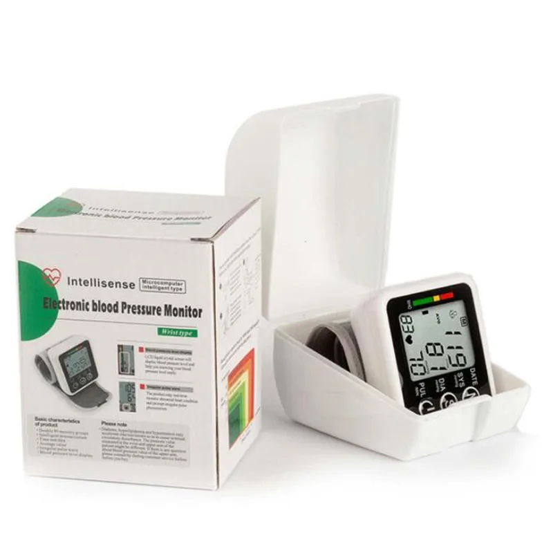 Automatic Wrist Digital Blood Pressure Monitor Tonometer Meter for Measuring And Pulse Rate for Parents Health Care Gifts 002
Automatic Wrist Digital Blood Pressure Monitor Tonometer Meter for Measuring And Pulse Rate for Parents Health Care Gifts 002