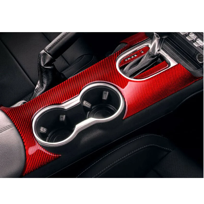 CITALL 3Pcs Red Carbon Fiber LHD Interior Gear Shift Panel Cover Trim Fit for Ford Mustang 2015 2016 2017 2018 2019
CITALL 3Pcs Red Carbon Fiber LHD Interior Gear Shift Panel Cover Trim Fit for Ford Mustang 2015 2016 2017 2018 2019