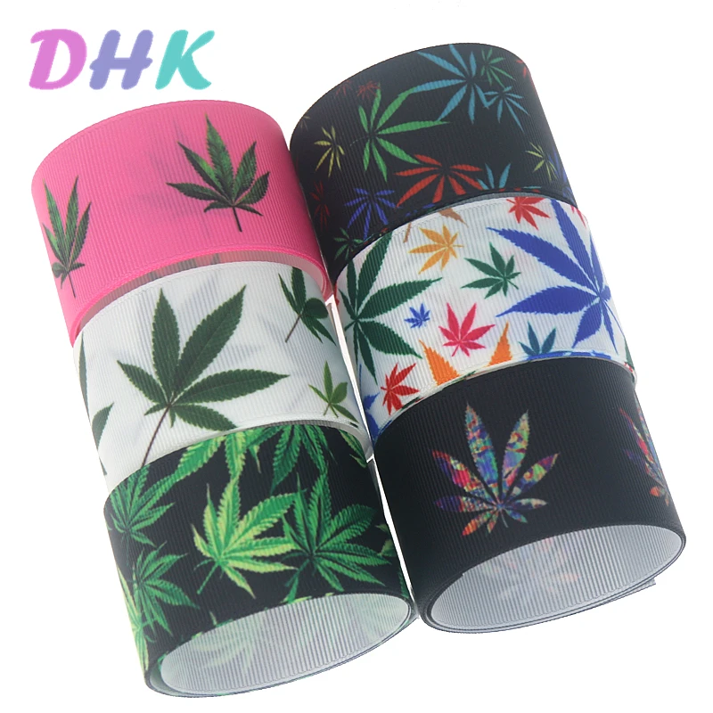 DHK 1.5inch 50yards Leaf Flower Printed Grosgrain Ribbon Accessory Hairbow Headwear Decoration DIY Wholesale 38mm S1206
DHK 1.5inch 50yards Leaf Flower Printed Grosgrain Ribbon Accessory Hairbow Headwear Decoration DIY Wholesale 38mm S1206
