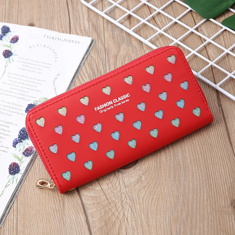 2021 New Women's Purse Female Handbag Long Zipper Wallets Large Capacity Mobile Phone Bag Hollow Small Love Women's Purse
2021 New Women's Purse Female Handbag Long Zipper Wallets Large Capacity Mobile Phone Bag Hollow Small Love Women's Purse