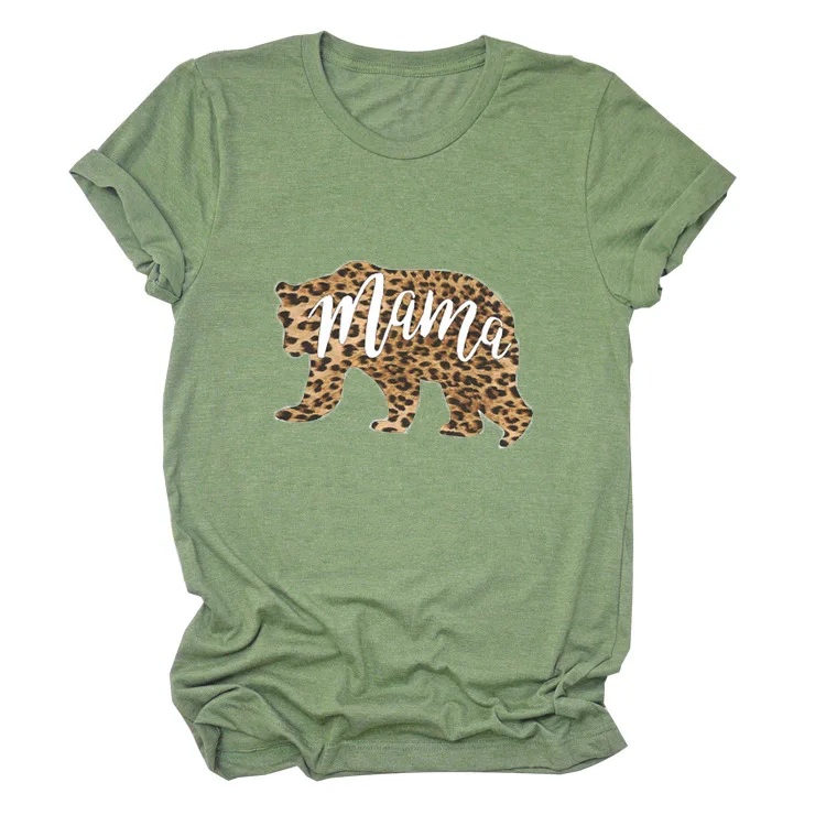 Mama Bear Leopard Shirt 2020 Fashion Girl Love Letter Funny T Shirts Vintage Print Shirt Women 90s Thanksgiving Streetwear
Mama Bear Leopard Shirt 2020 Fashion Girl Love Letter Funny T Shirts Vintage Print Shirt Women 90s Thanksgiving Streetwear