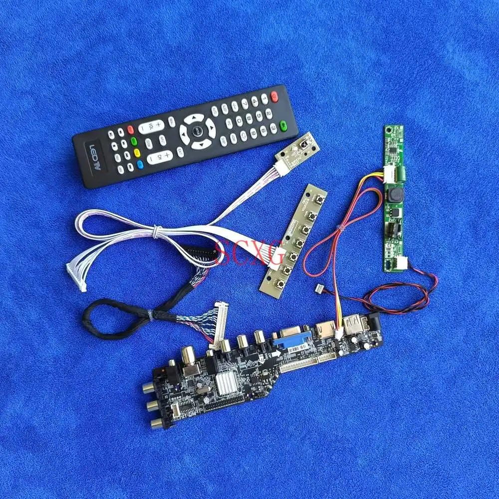 LVDS 30Pin For LM230WF3-SLD1/SLE1/SLK1/SLL1/SLN1/SLP1/SLQ1 Monitor drive board KIT HDMI-compatible USB VGA 1920*1080 Digital LED
LVDS 30Pin For LM230WF3-SLD1/SLE1/SLK1/SLL1/SLN1/SLP1/SLQ1 Monitor drive board KIT HDMI-compatible USB VGA 1920*1080 Digital LED