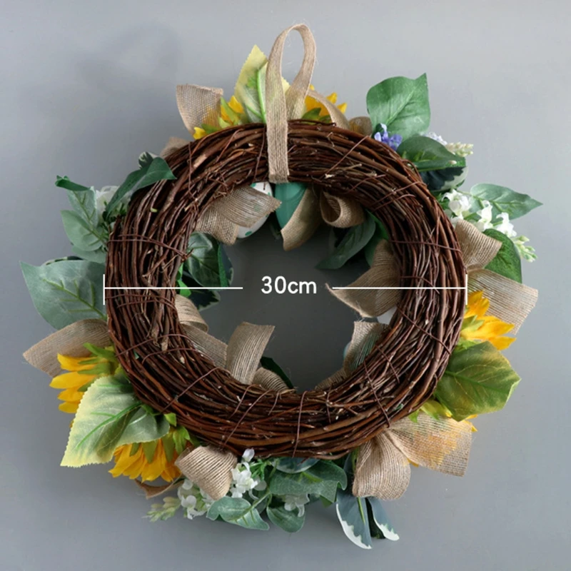 Easter Decorations Artificial Eggs Sunflower Wreath Hanging Garland Wall Door Ornaments Indoor Outdoor Wedding Party Home Decor
Easter Decorations Artificial Eggs Sunflower Wreath Hanging Garland Wall Door Ornaments Indoor Outdoor Wedding Party Home Decor