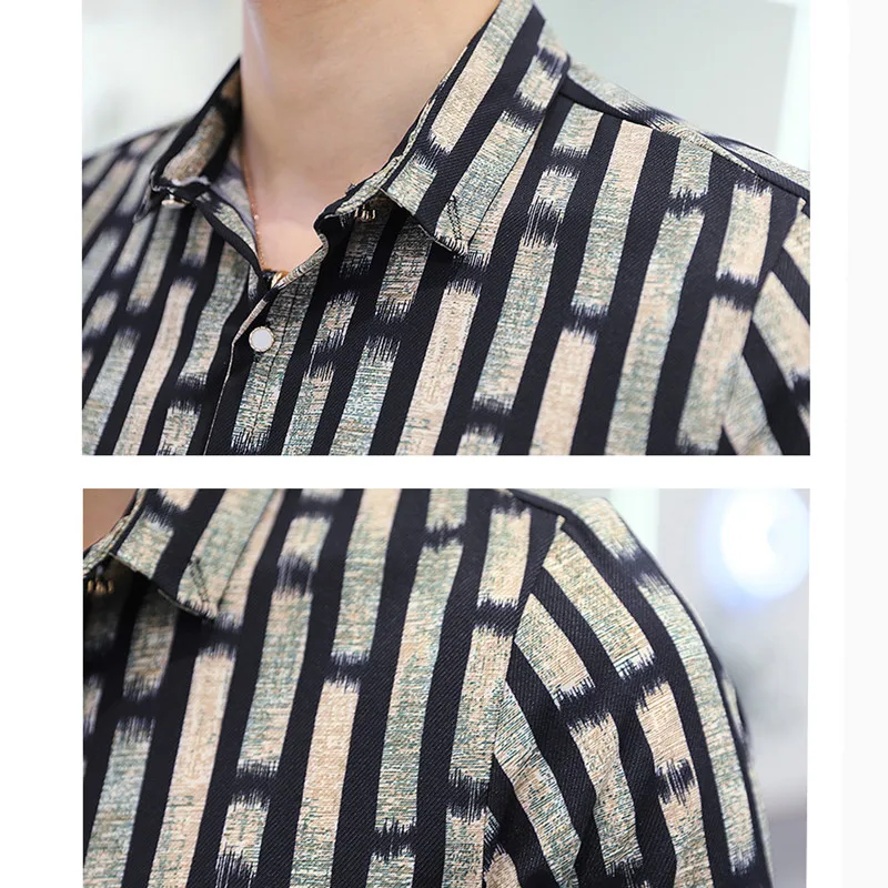 2020 new style male summer slim fit Casual cotton shirt with short sleeves/Male lapel plaid Business shirt Plus size S-5XL
2020 new style male summer slim fit Casual cotton shirt with short sleeves/Male lapel plaid Business shirt Plus size S-5XL