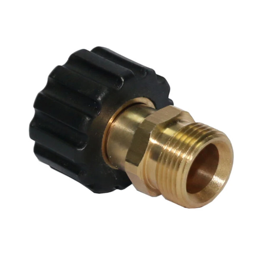 Hose Coupling Screw Nipple Brass M22 Male/14mm To M22 Female/15mm 4500PSI Power Tool Accessory High Quality
Hose Coupling Screw Nipple Brass M22 Male/14mm To M22 Female/15mm 4500PSI Power Tool Accessory High Quality