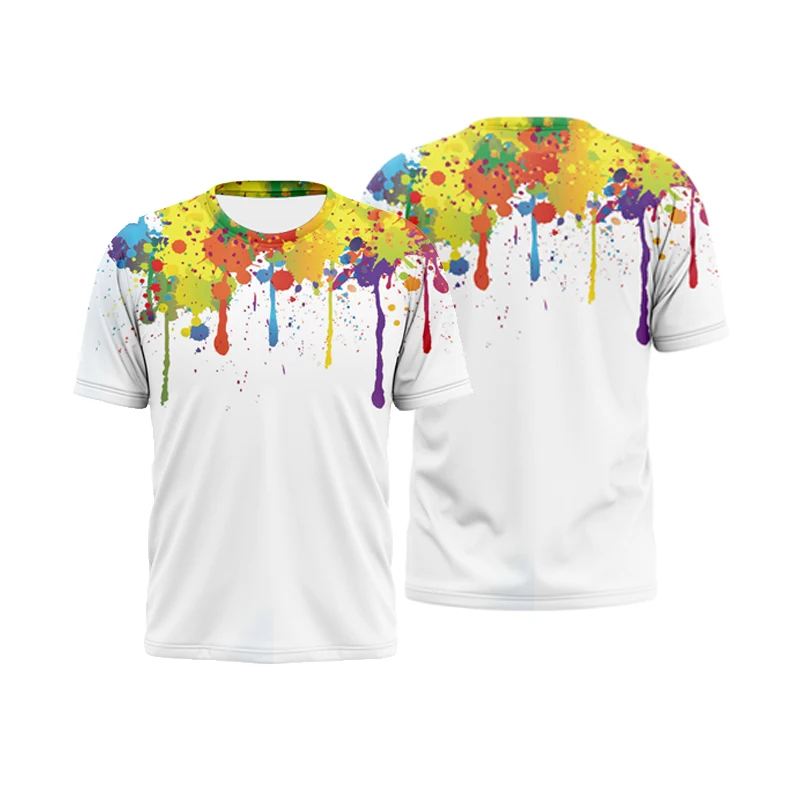 3d printing casual fashion colorful splash ink t-shirt streetwear color men's ladies fashion t-shirt Harajuku children's t-shirt
3d printing casual fashion colorful splash ink t-shirt streetwear color men's ladies fashion t-shirt Harajuku children's t-shirt