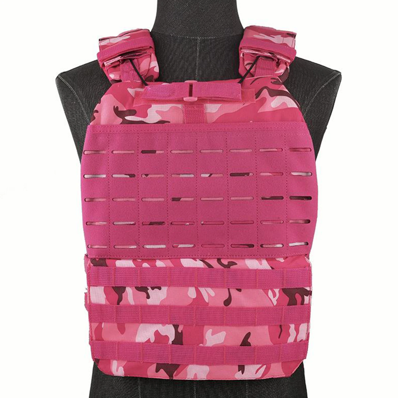 Military Army Vest Paintball Combat Assault Molle Amphibious for Hunting