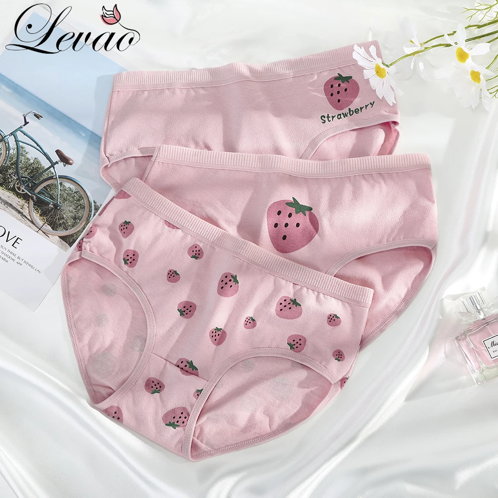 Трусики LEVAO женские с принтом фруктов, модное милое нижнее белье из мягкого хлопка с клубничным принтом, нижнее белье с низкой посадкой
Трусики LEVAO женские с принтом фруктов, модное милое нижнее белье из мягкого хлопка с клубничным принтом, нижнее белье с низкой посадкой