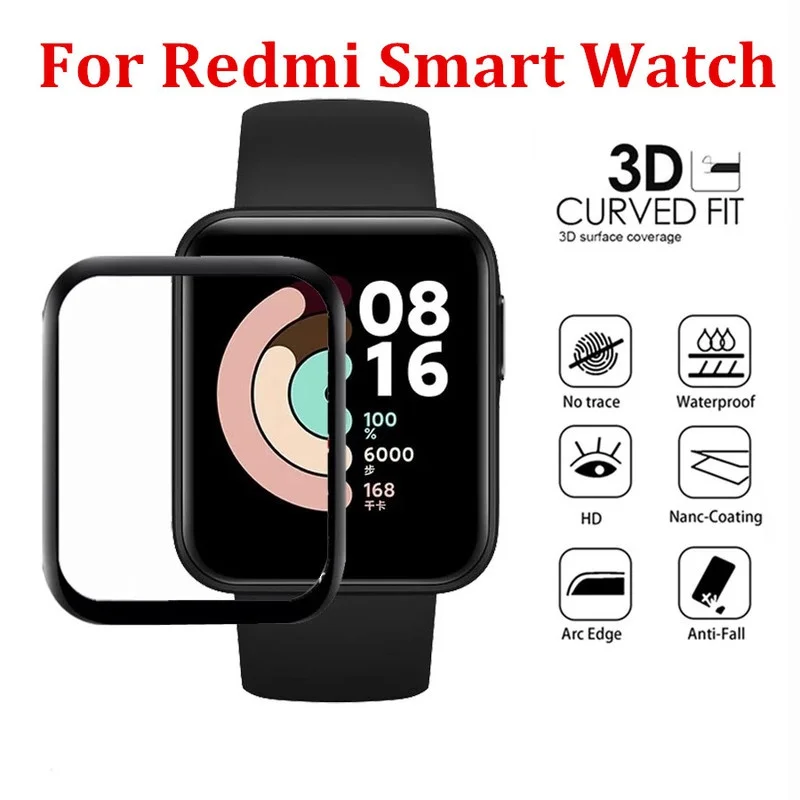 Защита экрана для Redmi Watch, 3D изогнутая мягкая защитная пленка с защитой от царапин, взрывозащищенное полное покрытие (не стекло), 1/2/3 шт.
Защита экрана для Redmi Watch, 3D изогнутая мягкая защитная пленка с защитой от царапин, взрывозащищенное полное покрытие (не стекло), 1/2/3 шт.