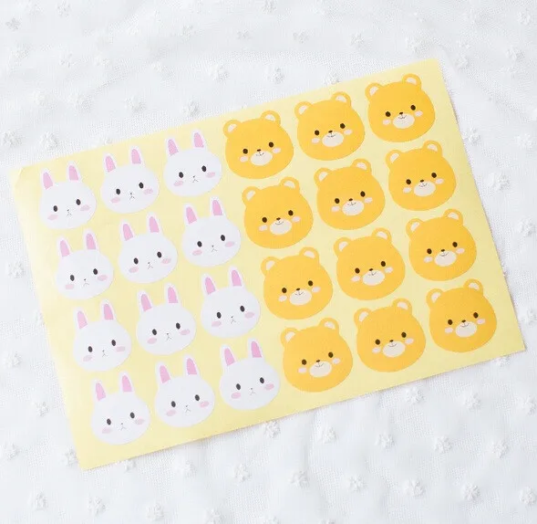 1200pcs/lot Bear & Rabbit Series Creative Decorative Stickers Scrapbooking DIY Stick Label Envelope Sealing Decor Free Shipping
1200pcs/lot Bear & Rabbit Series Creative Decorative Stickers Scrapbooking DIY Stick Label Envelope Sealing Decor Free Shipping