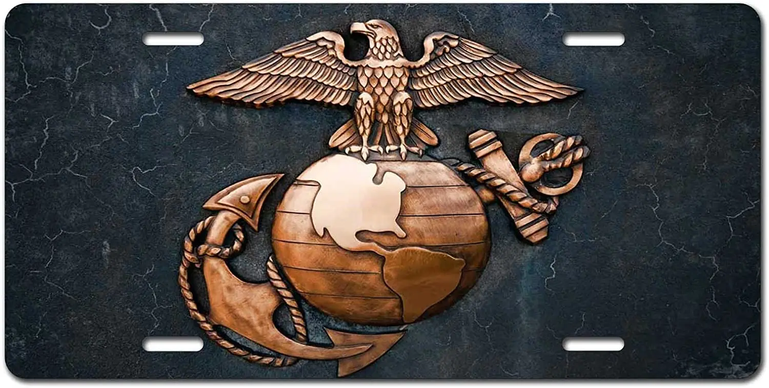 Booth Eddie United States Marine Corps Logo Art Car Accessories Metal License Plate Tin SAbstract Art Octopus Art Car
Booth Eddie United States Marine Corps Logo Art Car Accessories Metal License Plate Tin SAbstract Art Octopus Art Car