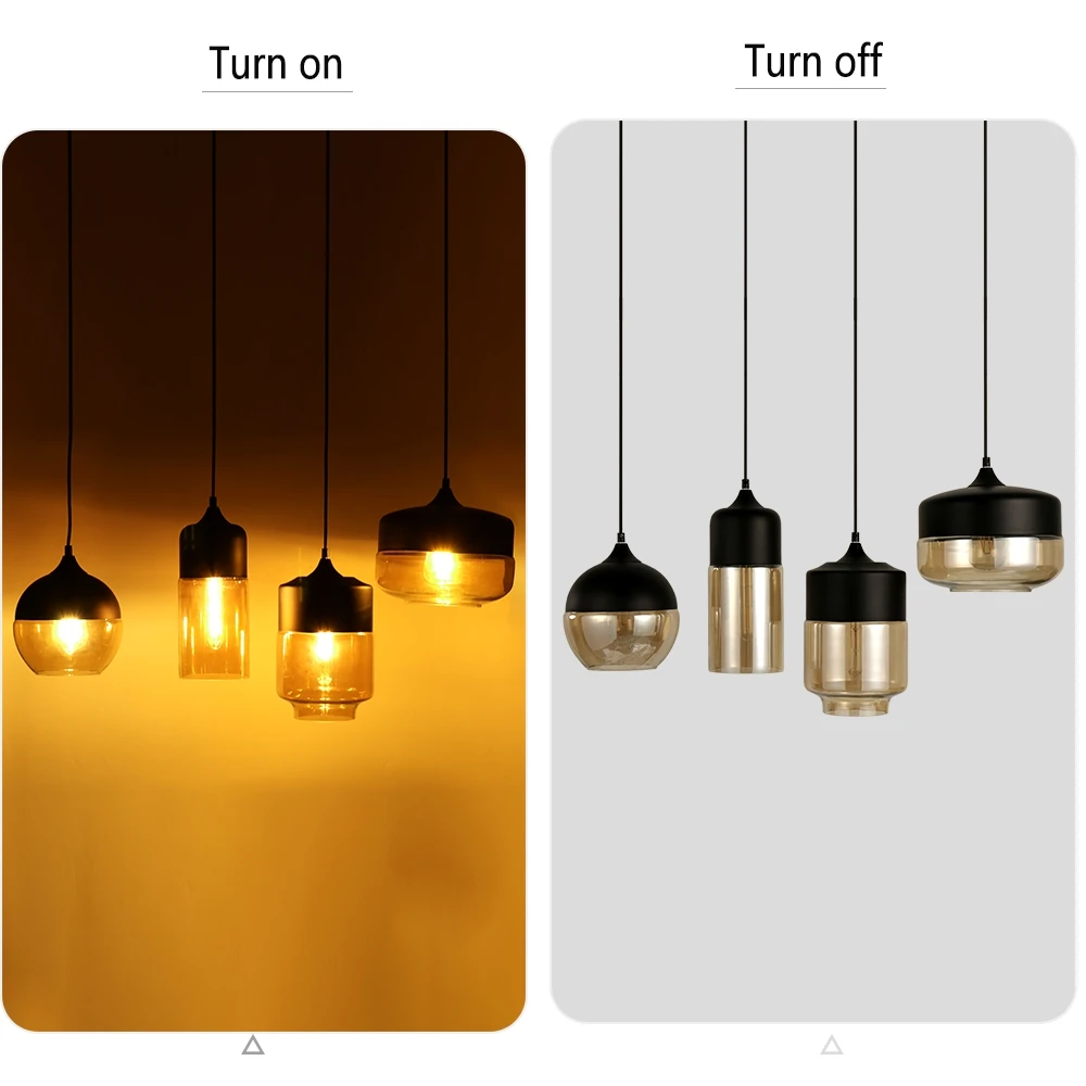 Nordic minimalist modern glass pendant lamp black / white e27 e26 LED bedside restaurant hall attic living room bar lighting
Nordic minimalist modern glass pendant lamp black / white e27 e26 LED bedside restaurant hall attic living room bar lighting