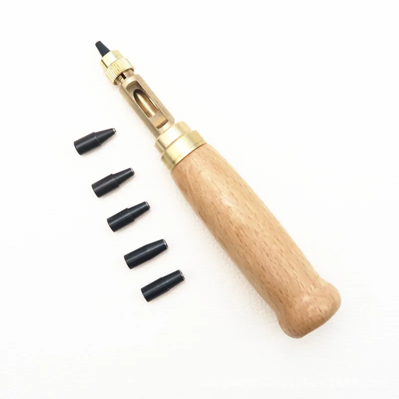 6pcs/set Automatic Belts Punch Replaceable Multi-head Belt Punch DIY Leather Punch with Rotating Punch Leather Craft Tools
6pcs/set Automatic Belts Punch Replaceable Multi-head Belt Punch DIY Leather Punch with Rotating Punch Leather Craft Tools