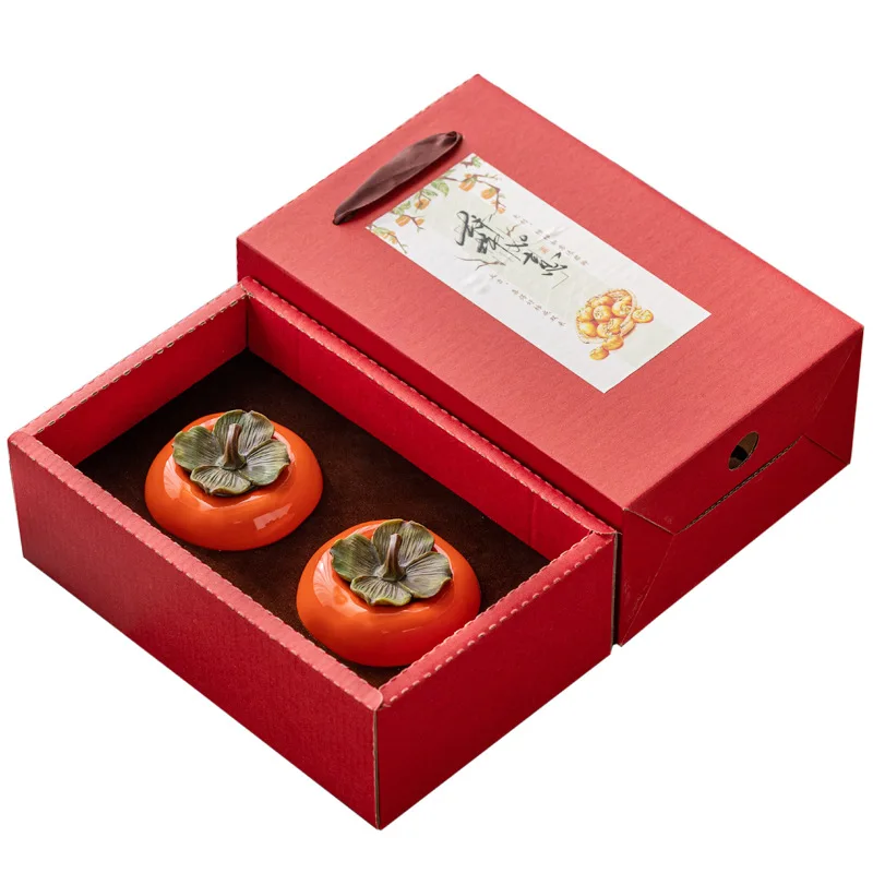 MCJ All the best, ceramic persimmon tea box tea storage tea container tea bag storage box
MCJ All the best, ceramic persimmon tea box tea storage tea container tea bag storage box