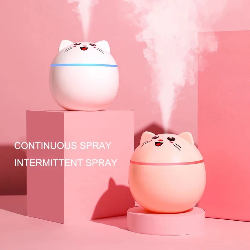 Cat Humidifier Mini Cute Cat Air Purifiers USB Humidifier Diffuser Portable Umidificador Essential Oil Diffuser 300ml
Cat Humidifier Mini Cute Cat Air Purifiers USB Humidifier Diffuser Portable Umidificador Essential Oil Diffuser 300ml