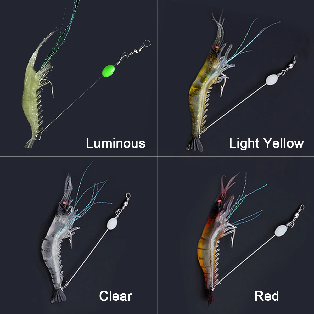 Soft Simulation Prawn Shrimp Fishing Floating Shaped Lure Hook Bait Bionic Artificial Shrimp Lures with Hook 90mm Prawn Shrimp
Soft Simulation Prawn Shrimp Fishing Floating Shaped Lure Hook Bait Bionic Artificial Shrimp Lures with Hook 90mm Prawn Shrimp