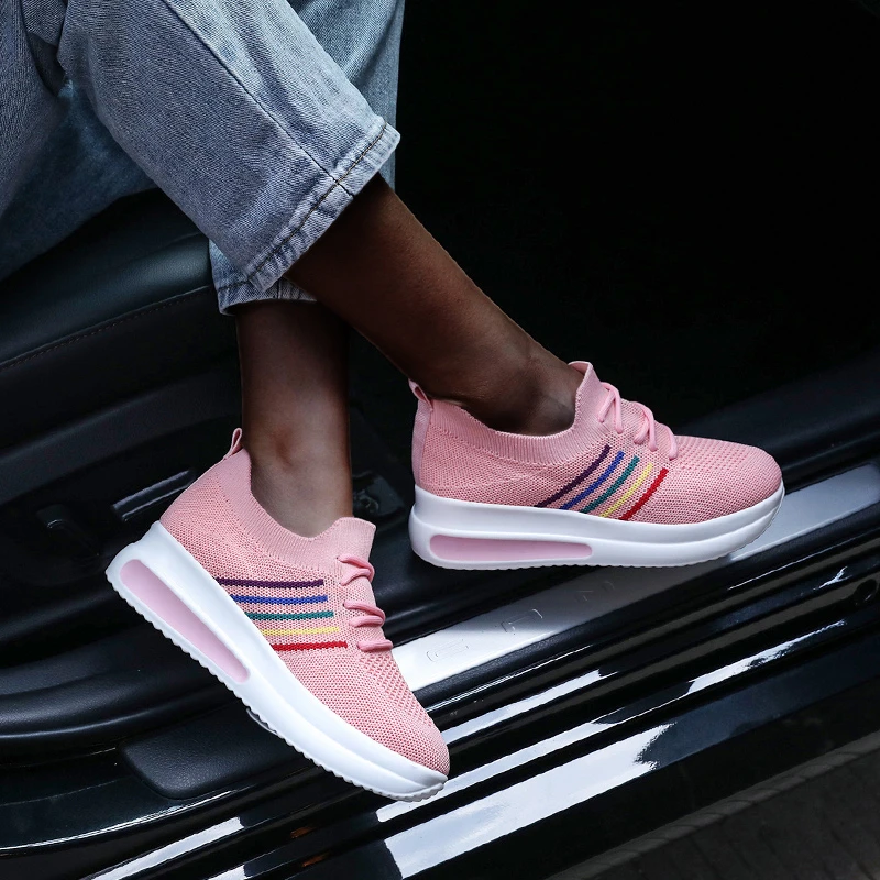 2021 Autumn Sneakers Women Casual Breathable Sport Shoes Lace Up Loafers Ladies White Sneakers Outdoor Walking Running Shoes New
2021 Autumn Sneakers Women Casual Breathable Sport Shoes Lace Up Loafers Ladies White Sneakers Outdoor Walking Running Shoes New