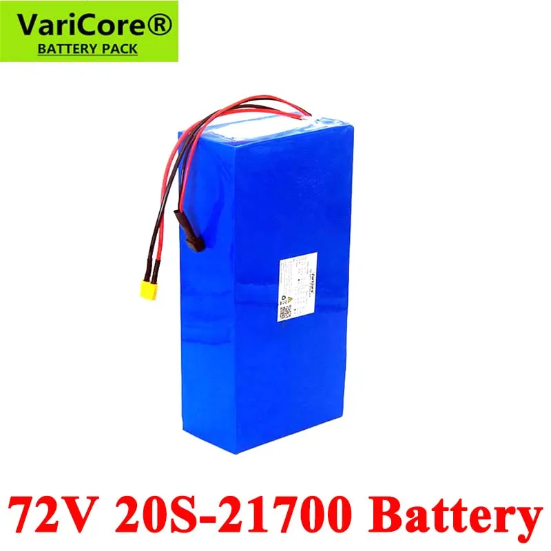 VariCore 74V 20Ah 25Ah 40Ah 50Ah 15Ah 20S 2500W e-bike battery 21700 72V electric scooter lithium battery with BMS Protection
VariCore 74V 20Ah 25Ah 40Ah 50Ah 15Ah 20S 2500W e-bike battery 21700 72V electric scooter lithium battery with BMS Protection