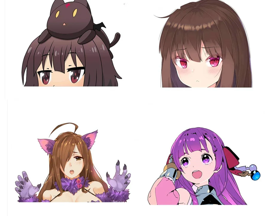 13cm X 12cm for Konosuba Wizard Neko Peeker Fine Decal Fashion Scratch-proof Car Sticker 3D Vinyl Car Wrap Laptop Car Decal
13cm X 12cm for Konosuba Wizard Neko Peeker Fine Decal Fashion Scratch-proof Car Sticker 3D Vinyl Car Wrap Laptop Car Decal